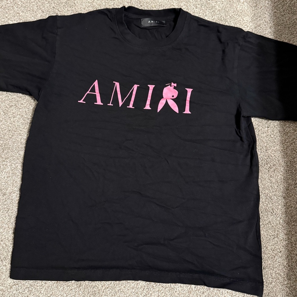 Amiri X PlayBoy Black T-Shirt Men’s Small